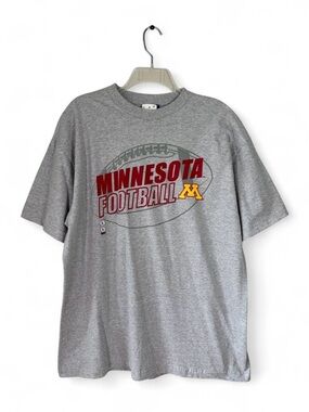 Champs Minnesota Football Heather Gray Short Sleeve Game Day T-Shirt
